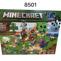 KLOCKI MINECRAFT MAGNETYCZNY LODOWE 524 PCS.