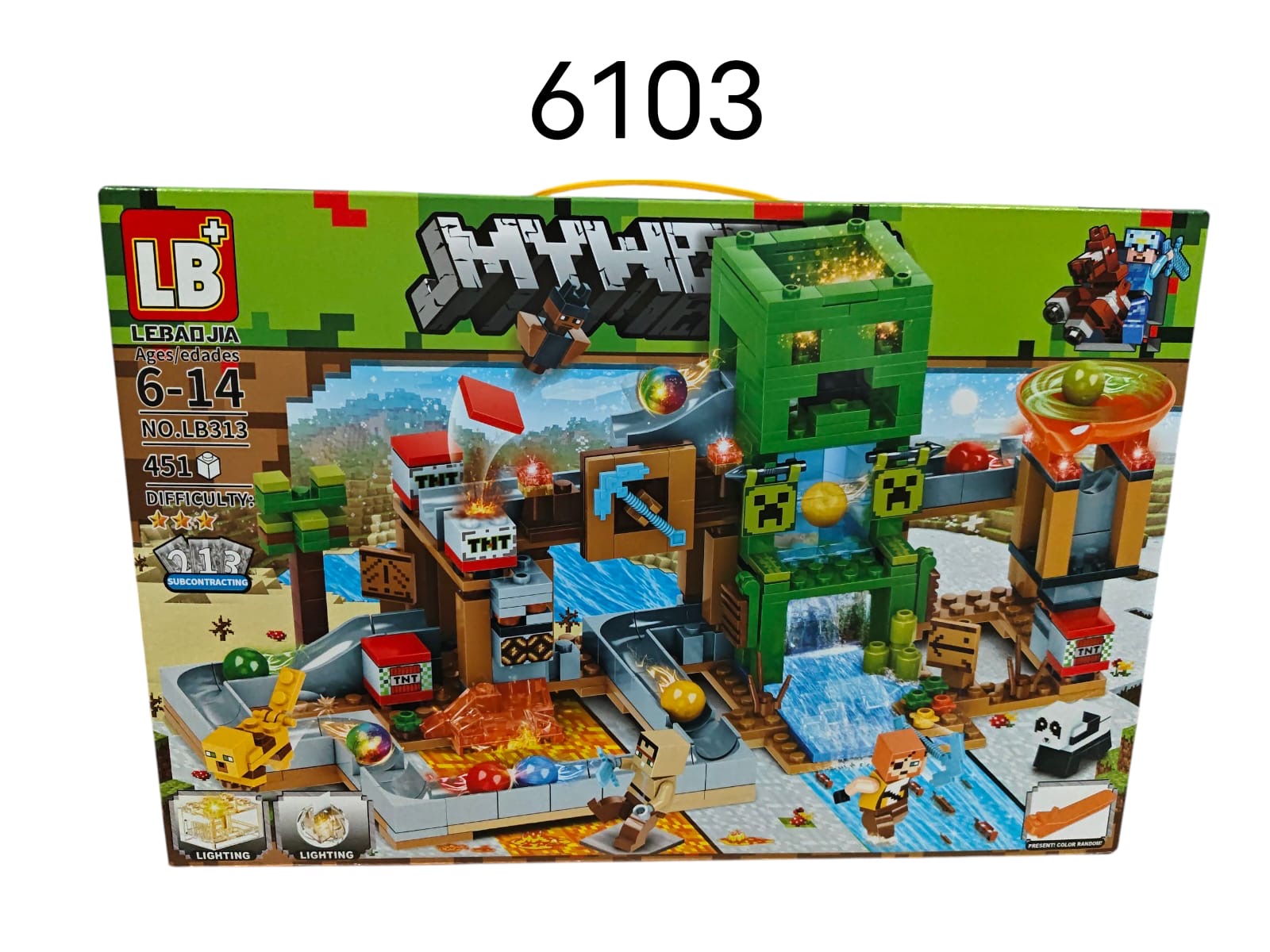 KLOCKI MY WORLD LED 451 PCS.