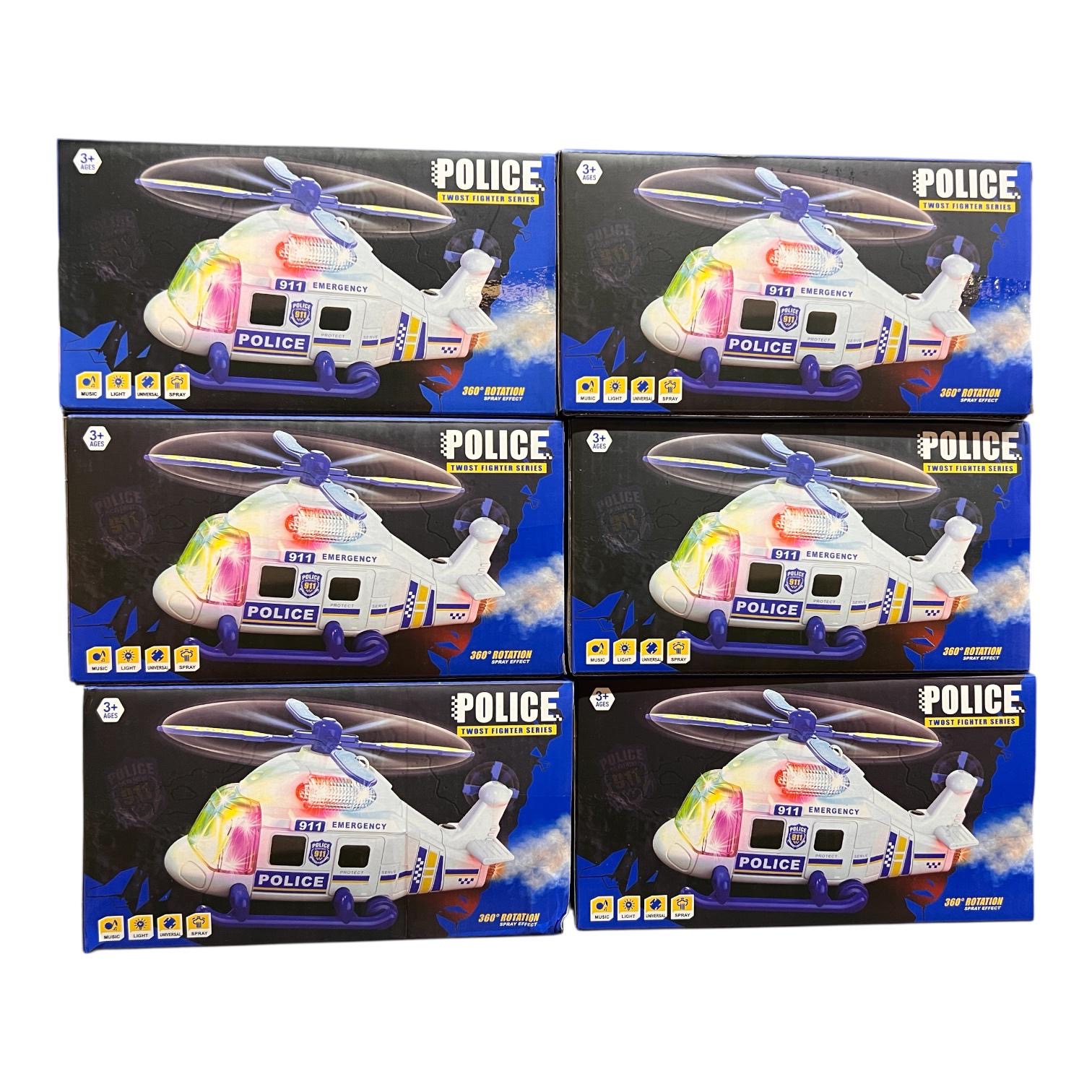 HELIKOPTER POLICE ZABAWKI DLA DZIECI.