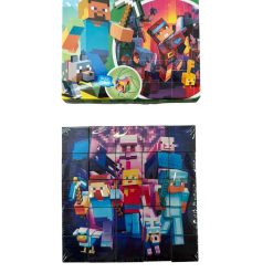 KLOCKI MAGNETYCZNE MINECRAFT 25 ELEMENTÓW DLA DZIECKA.