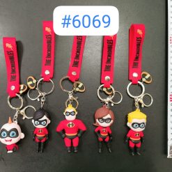 BRELOK FIGURKI GUMOWY SUPER RODZINKA.