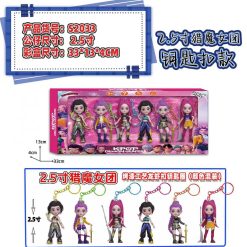 ZESTAW FIGURKI K-POP DEMON HUNTERS.