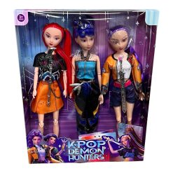 ZESTAW LALKA K-POP DEMON HUNTERS MUZYKA.