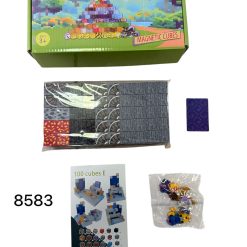 KLOCKI MAGNETYCZNE 100E ELEMENTÓW DLA DZIECKA.