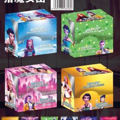 SASZETKI KARTY K-POP DEMON HUNTERS 288 KART BOX 36 SASZETEK.