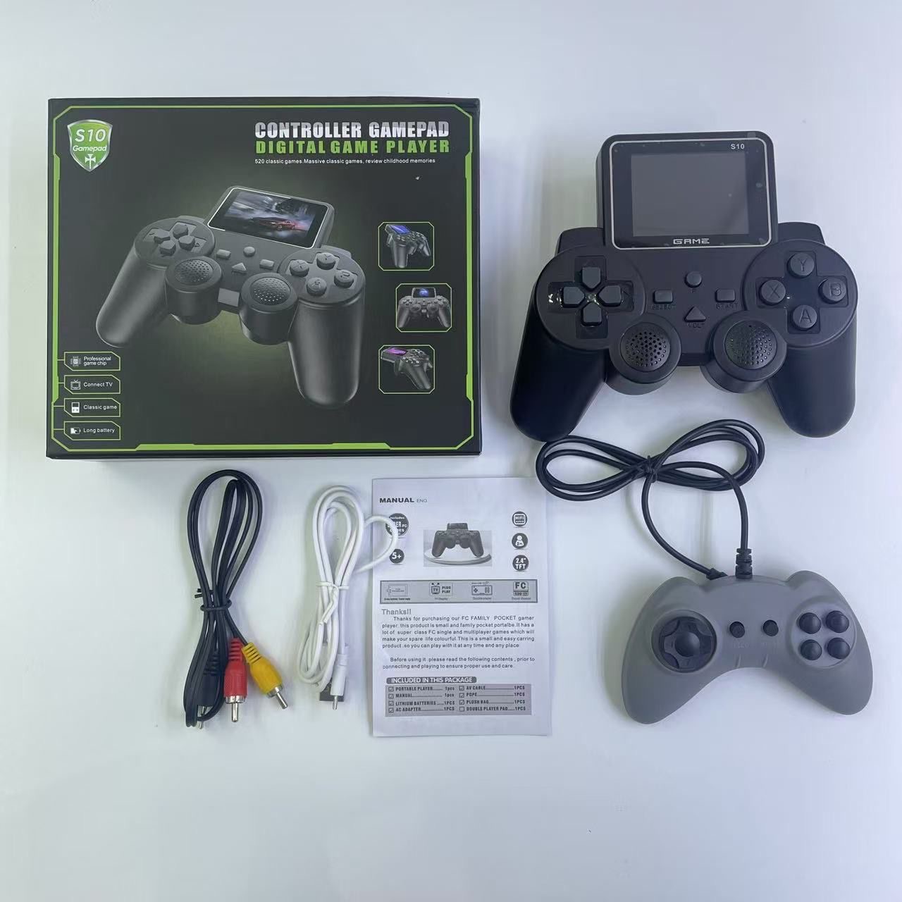 MINI KONSOLA DO GIER GAMEPAD S10. - obrazek 3