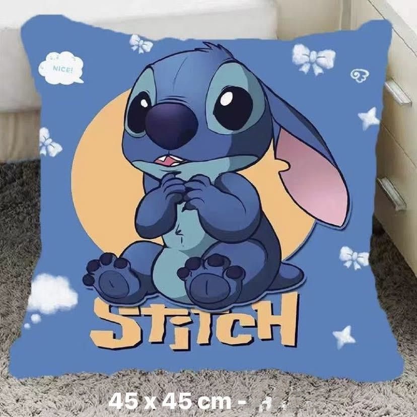 PODUSZKA STITCH DLA DZIECKA 45X45CM.
