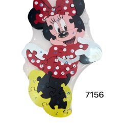 PUZZLE MICKY DREWNIANE.