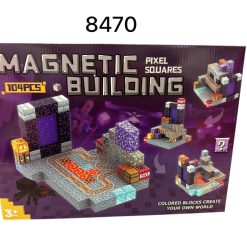 KLOCKI MAGNETYCZNE 104 ELEMENTÓW.