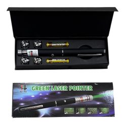 WSKAŹNIK LASEROWY POINTER LASER ZIELONY BATERIA.