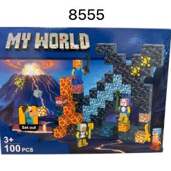 KLOCKI MAGNETYCZNE 100 ELEMENTÓW.