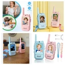 Alternative view of ZESTAW 2 RADIOTELEFON KRÓTKAFALÓWKA WALKIE TALKIE EKRAN LCD OBRAZ NA ŻYWO.