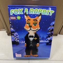 KLOCKI FOX & RABBIT 3754 ELEMENTY.