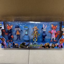 ZESTAW FIGURKI ZOOTOPIA 2- 6 SZTUK.