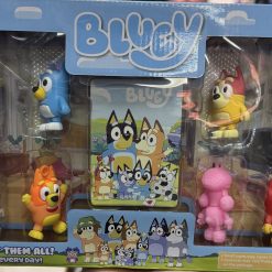 ZESTAW FIGURKI BLUEY 8 SZTUK.