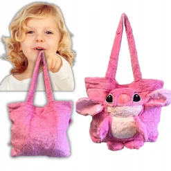 Alternative view of TOREBKA STICH STITCH NA RAMIĘ MASKOTKA PLUSZOWA DLA DZIECI PLUSZAK 30CM.