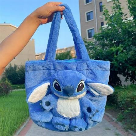 TOREBKA STICH STITCH NA RAMIĘ MASKOTKA PLUSZOWA DLA DZIECI PLUSZAK 30CM. - obrazek 3