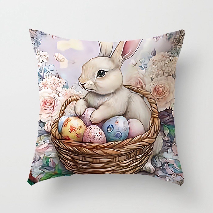 POSZEWKI NA PODUSZKI WIELKANOCNE 40/40CM.