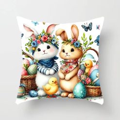 POSZEWKI NA PODUSZKI WIELKANOCNE 40/40CM.