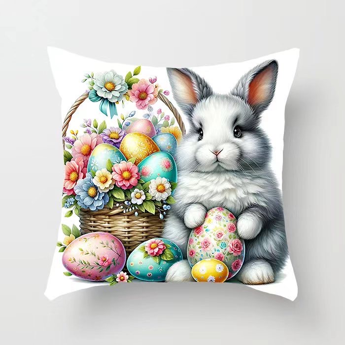 POSZEWKI NA PODUSZKI WIELKANOCNE 40/40CM.