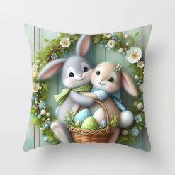 POSZEWKI NA PODUSZKI WIELKANOCNE 40/40CM.