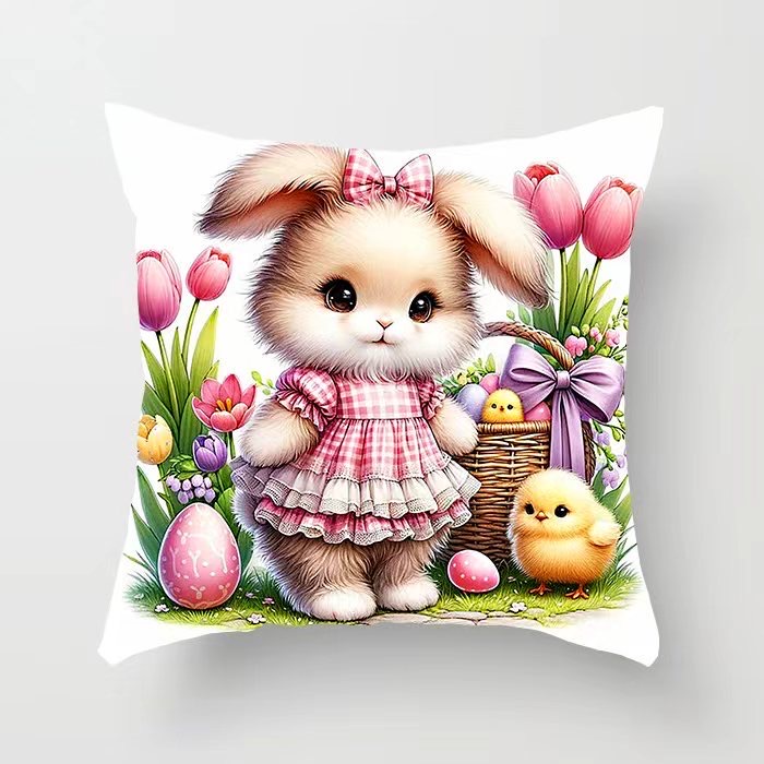 POSZEWKI NA PODUSZKI WIELKANOCNE 40/40CM.