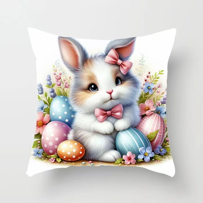 POSZEWKI NA PODUSZKI WIELKANOCNE 40/40CM.