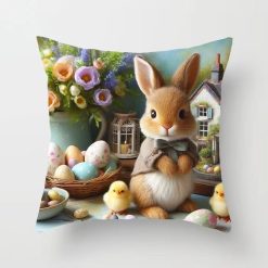 POSZEWKI NA PODUSZKI WIELKANOCNE 40/40CM.