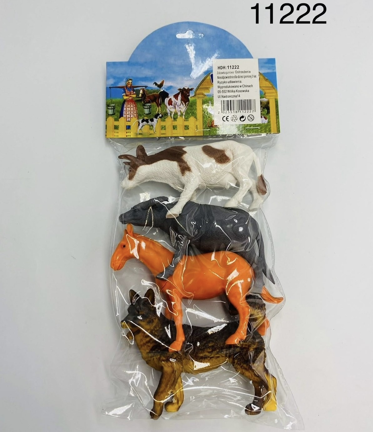 ZESTAW FIGURKI ZWIERZĘTA DOMOWE.