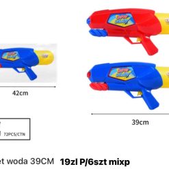 PISTOLET NA WODĘ 39CM.