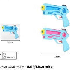 PISTOLET NA WODĘ 22CM.