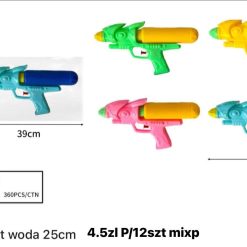 PISTOLET NA WODĘ 25CM.