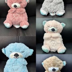 MASKOTKA SZUMIĄCA WYDRA ODDYCHAJĄCA 32CM.