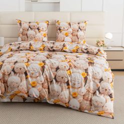 KOMPLET POŚCIELI 3D- 3 CZĘŚCIOWY 160/200CM.