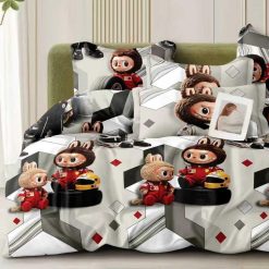 KOMPLET POŚCIELI 3D- 3 CZĘŚCIOWY 160/200CM.