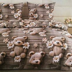 KOMPLET POŚCIELI 3D- 3 CZĘŚCIOWY 160/200CM.