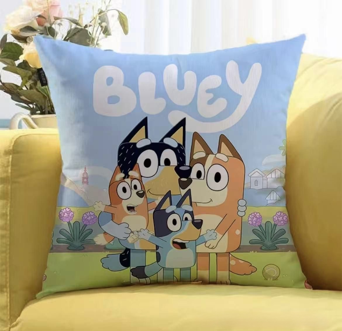 PODUSZKA BLUEY DLA DZIECKA 45x45CM.