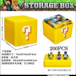 KLOCKI PUZZLE MAGNETYCZNE MINECRAFT CUBES 200 PCS.