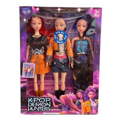 ZESTAW LALKA K-POP DEMON HUNTER Z MUZYKA.