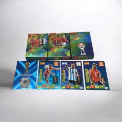 KARTY PIŁKARSKIE TĘCZOWE 55 SZTUK KART.