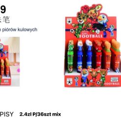 DŁUGOPISY FIGURKI PIŁKARSKIE FOOTBALL.