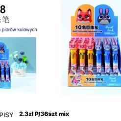 DŁUGOPISY FIGURKI ZOOTOPIA.