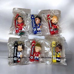 BRELOKI FIGURKI PIŁKARSKIE DO KLUCZY.