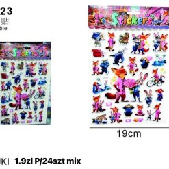 NAKLEJKI ZOOTOPIA DLA DZIECI.