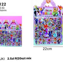 NAKLEJKI ZOOTOPIA DLA DZIECI.