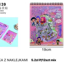 KSIĄŻKI K-POP DEMON HUNTERS Z NAKLEJKAMI.