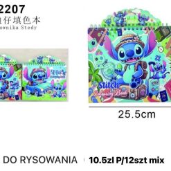 KSIĄŻKA STITCH DO NAUKI RYSOWANIA.