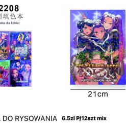 KSIĄŻKA K-POP DEMON HUNTERS DO NAUKI RYSOWANIA.