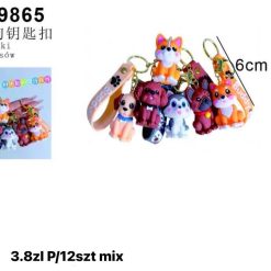 BRELOK ZWIERZĄT DO KLUCZY.