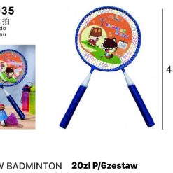 ZESTAW DO GRY BADMINTON.